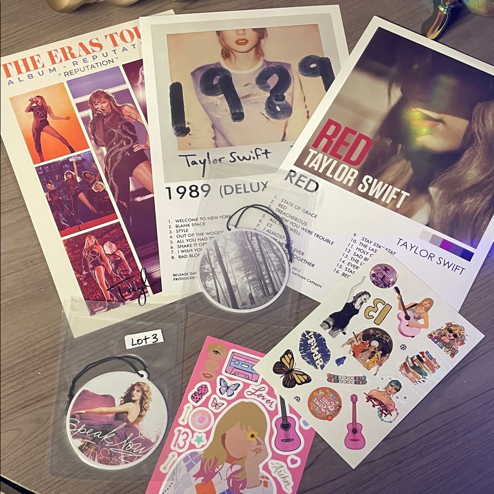 Taylor Swift Themed Party Supplies Set